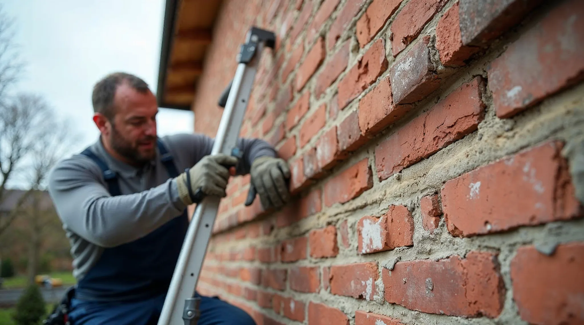Spouwmuurisolatie bij een woning in Lier